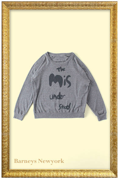 障害者のためのアートスタジオ「クリエイティブ グロウス」から生まれたブランドからはドルマンスリーブのカットソーを。着心地が良くポップなプリントもかわいい！<br /><br />カットソー　1万6590円（CREATIVE GROWTH FOR EVERYBODY｜クリエイティブ グロウス フォー エヴリバディ／バーニーズ　ニューヨーク銀座店）<br /><br />バーニーズ　ニューヨーク銀座店<br />東京都中央区銀座6-8-7<br />Tel.03-3289-1200<br />