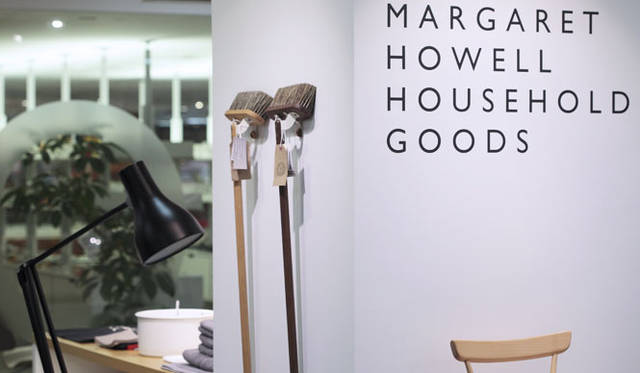 　松屋銀座店7階「MARGARET HOWELL HOUSEHOLD GOODS」　マーガレットのライフスタイルを反映した「ハウスホールド グッズ」と出合える