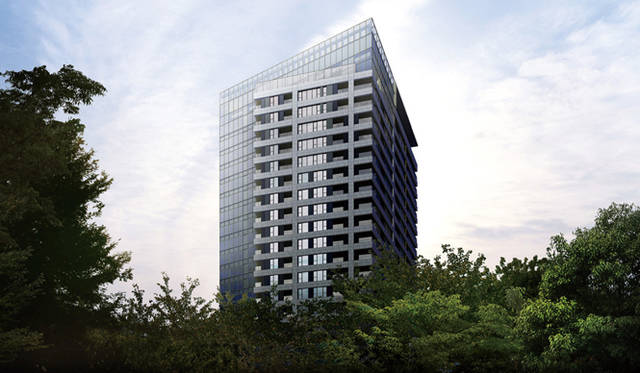 <strong>三菱地所レジデンス</strong>　「ザ・パークハウス 西麻布レジデンス」完成予想図