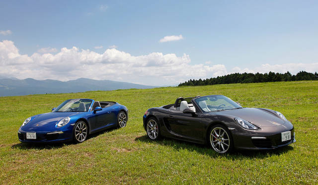 <strong>Porsche 911 Carrera Cabriolet & Porsche Boxster S｜ポルシェ911カレラ カブリオレ & ポルシェ ボクスターS</strong>