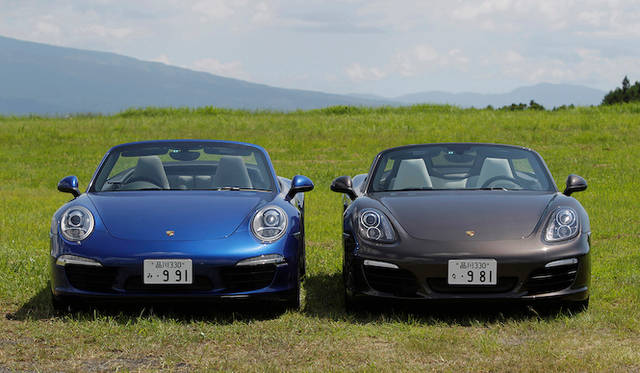 <strong>Porsche 911 Carrera Cabriolet & Porsche Boxster S｜ポルシェ911カレラ カブリオレ & ポルシェ ボクスターS</strong>