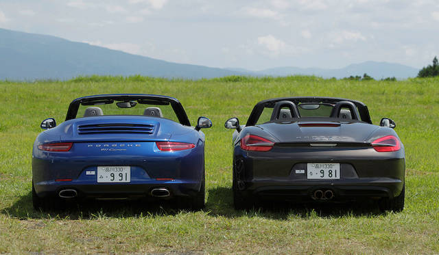 <strong>Porsche 911 Carrera Cabriolet & Porsche Boxster S｜ポルシェ911カレラ カブリオレ & ポルシェ ボクスターS</strong>