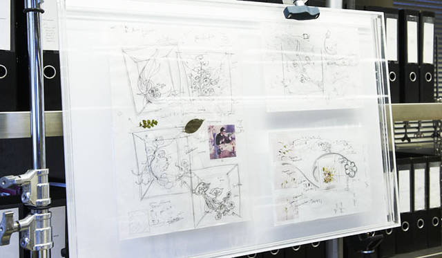 <strong>PERRIER-JOUËT｜ペリエ ジュエ</strong>　東 信氏のデッサン