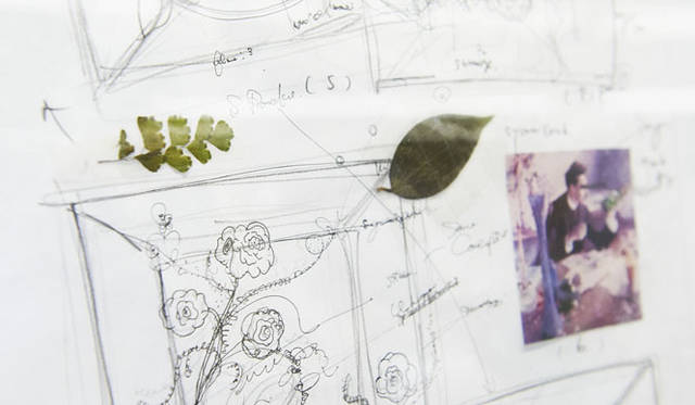 <strong>PERRIER-JOUËT｜ペリエ ジュエ</strong>　東 信氏のデッサン