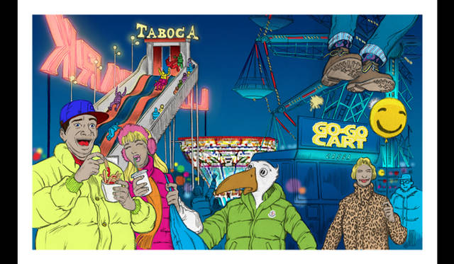 <strong>MONCLER｜ダックのコミックとともに振り返るモンクレールの60年</strong>　