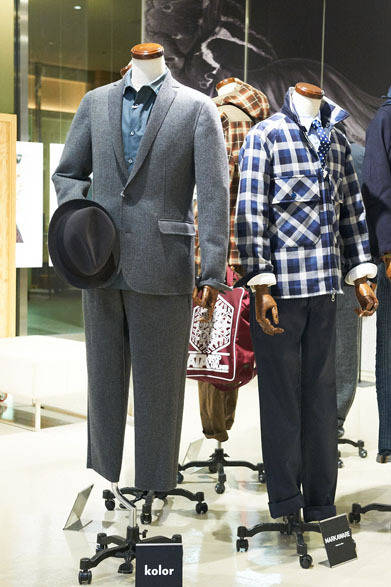 　エストネーション六本木ヒルズ店 「ESTNATION MEN’S AUTUMN FASHION WEEK 2012」ディスプレイ