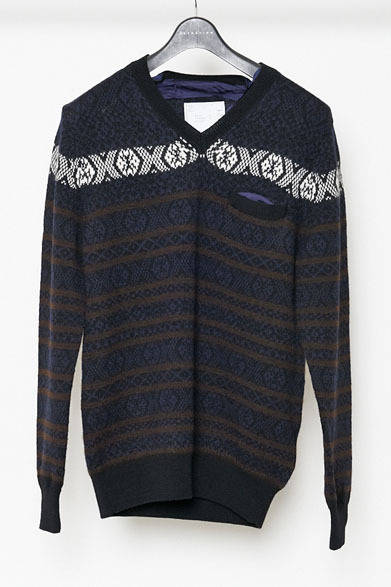 <strong>ESTNATION｜エストネーション</strong>　ニット4万8300円（サカイ／エストネーション）