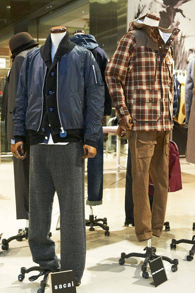 　エストネーション六本木ヒルズ店 「ESTNATION MEN’S AUTUMN FASHION WEEK 2012」ディスプレイ