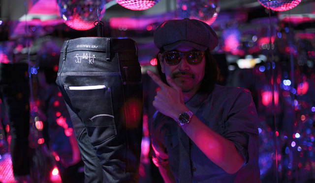 <strong>G-STAR RAW｜ジースターロゥ</strong>　祐真氏ディレクションによる、コラボデニムをフィーチャーしたインスタレーション