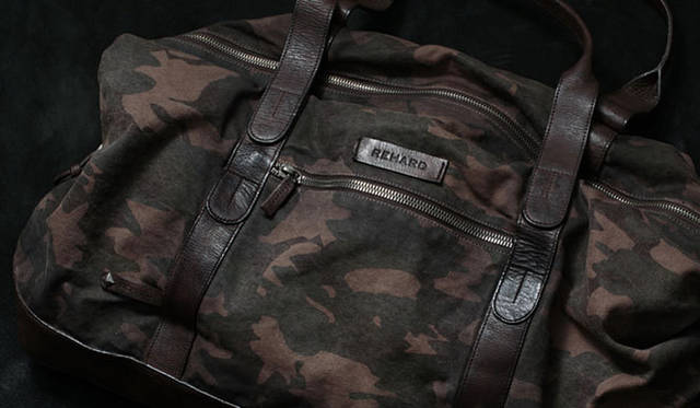 <strong>REHARD｜リハード</strong>　「キャンバス・ラージ・ボストンバッグ」　3万6750円