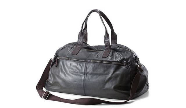 <strong>REHARD｜リハード</strong>　「レザー・ラージ・ボストンバッグ」　3万9900円