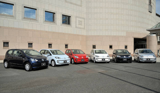 <strong>Volkswagen up!｜フォルクスワーゲン アップ！</strong><br />up!はこの、全6色での展開となる