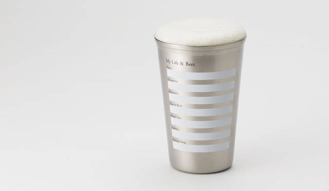 <strong>DESIGN DESIGN｜デザインデザイン</strong>　ステンレス製デザインエコカップ 「Sign Cup」