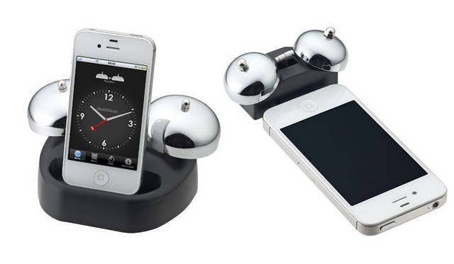 <strong>NOA｜ノア精密</strong>　左／ベルアラーム「iBell（アイベル）」、右／「iBell mini（アイベル ミニ）」