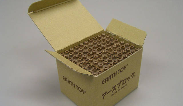 <strong>森のライフスタイル研究所</strong>　からまつブロック(1箱50ピース)