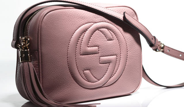 <strong>GUCCI｜グッチ</strong>　SOHO ディスコバッグ [W21×H15×D7cm]　日本限定色「ダークチプリア」　9万3450円
