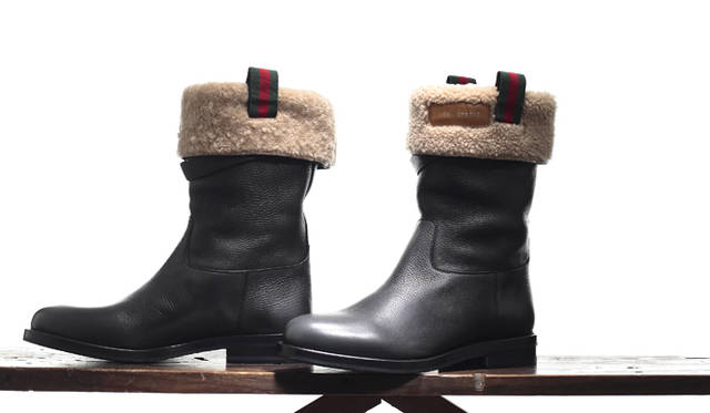 <strong>GUCCI｜グッチ</strong>　ブーツ[H2cm]　13万6500円