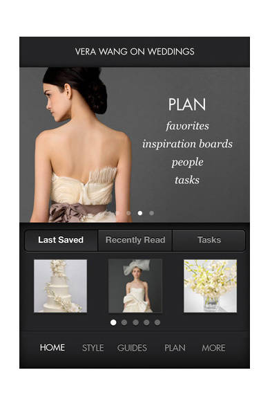 <strong>Vera Wang│ヴェラ・ウォン</strong>　アップル社の「iPad App of the week!」にも選ばれた「VERA WANG ON WEDDINGS」