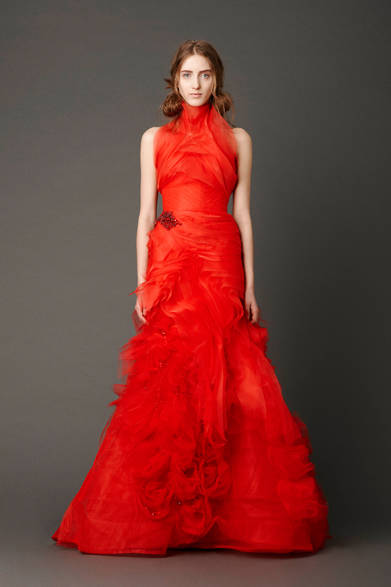 <strong>Vera Wang│ヴェラ・ウォン</strong>　2013 SS新作のドレスのシリーズも今後登場する