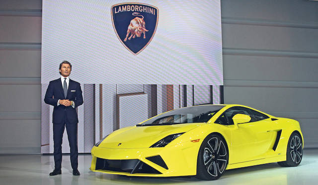 <strong>Volkswagen Group Night｜フォルクスワーゲン グループ ナイト</strong><br />ランボルギーニ社長兼CEO ステファン・ヴィンケルマン氏とあたらしい「ガヤルド」