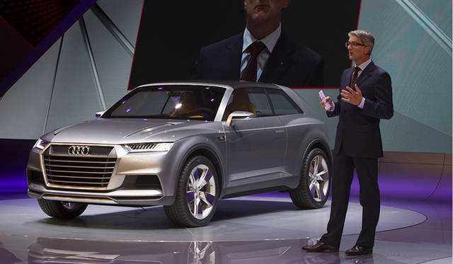 <strong>Audi crosslane coupé｜アウディ クロスレーン クーペ</strong><br />アウディのチェアマン Rupert Stadler氏と