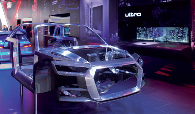 <strong>Audi crosslane coupé｜アウディ クロスレーン クーペ</strong><br />マルチマテリアルスペースフレーム