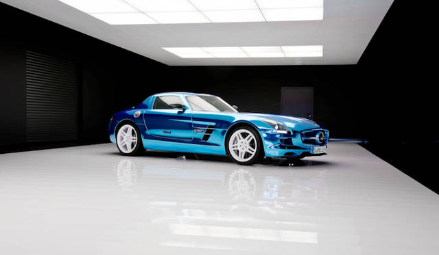 <strong>Mercedes-Benz SLS AMG Electric Drive｜<br />メルセデス・ベンツ SLS AMG・エレクトリックドライブ</strong>