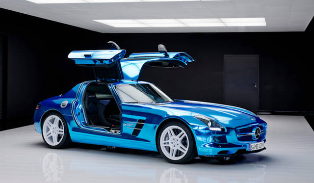 <strong>Mercedes-Benz SLS AMG Electric Drive｜<br />メルセデス・ベンツ SLS AMG・エレクトリックドライブ</strong>