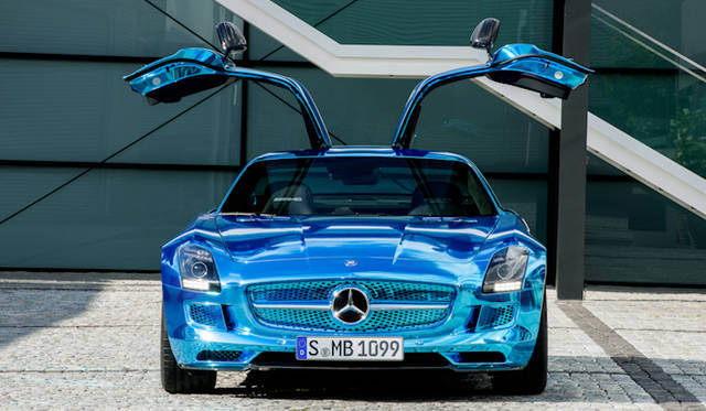 <strong>Mercedes-Benz SLS AMG Electric Drive｜<br />メルセデス・ベンツ SLS AMG・エレクトリックドライブ</strong>