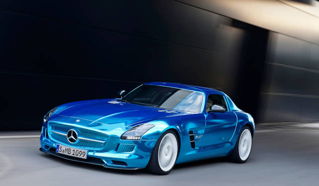 <strong>Mercedes-Benz SLS AMG Electric Drive｜<br />メルセデス・ベンツ SLS AMG・エレクトリックドライブ</strong>