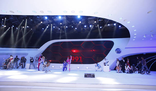 <strong>Volkswagen｜フォルクスワーゲン</strong>　発表の様子