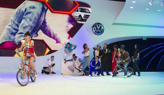 <strong>Volkswagen｜フォルクスワーゲン</strong>　発表の様子