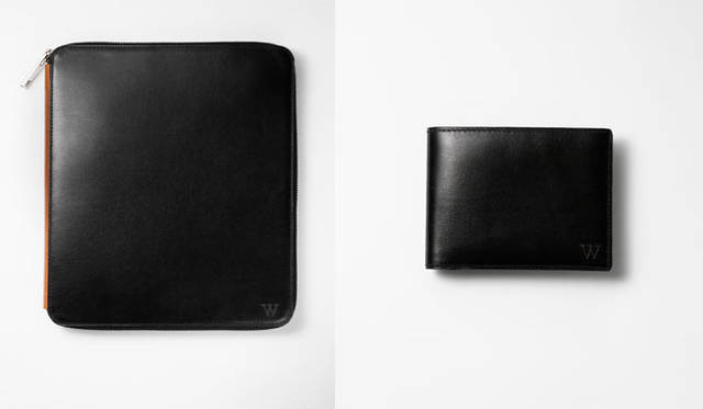 <strong>J.M. Weston｜ジェイエムウエストン</strong>　レザーグッズコレクション「GRAND ANGLE（グランタングル）」　左／7万3500円、右／5万5650円