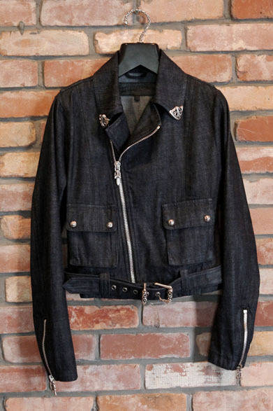 <strong>CHROME HEARTS｜クロムハーツ</strong>　ライダーズジャケット（レディース）36万7500円