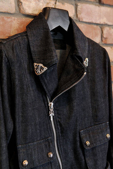 <strong>CHROME HEARTS｜クロムハーツ</strong>　ライダーズジャケット（レディース）36万7500円