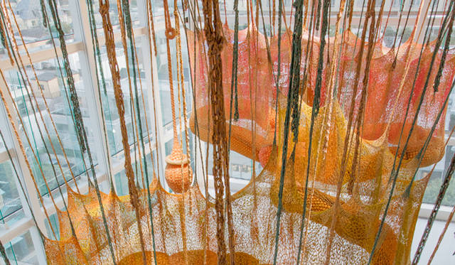 A vida é um corpo do qual fazemos parte, 2012<br />By Ernesto Neto<br />©Louis Vuitton / Jérémie Souteyrat<br />Courtesy of Espace Louis Vuitton Tokyo
