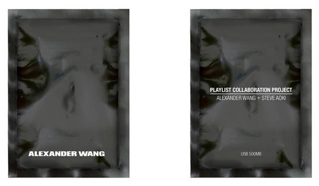 <strong>ALEXANDER WANG│アレキサンダー ワン</strong>　Object Collection x Japanese DJ PLAYLIST CUSTOMIZED USB COLLABORATION WITH STEVE AOKI(ステージ限定）パッケージ