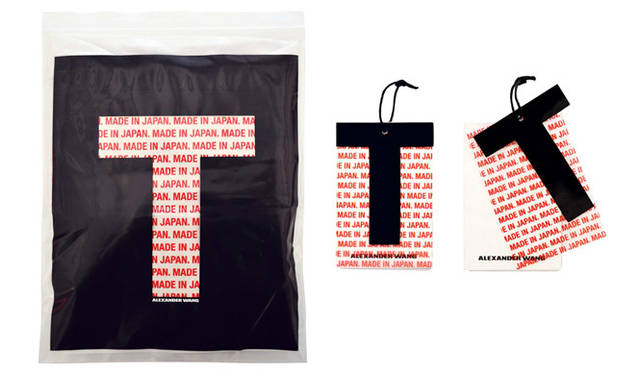<strong>ALEXANDER WANG│アレキサンダー ワン</strong>　T by ALEXANDER WANG x Japanese factory CLASSIC TEE JAPAN MATERIAL (日本限定）9975円(UNISEX) 