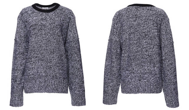 <strong>ALEXANDER WANG│アレキサンダー ワン</strong>　CREWNECK BOXY PULLOVER (ステージ限定） 2万9400円