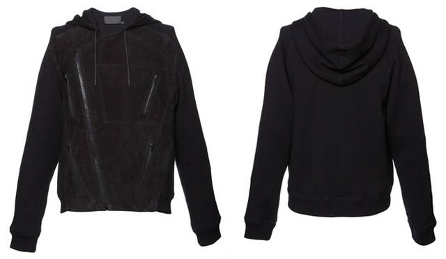 　WOVEN&KNIT HYBRID MOTORCROSS HOODIE (ステージ限定） 19万4250円（MEN’S)