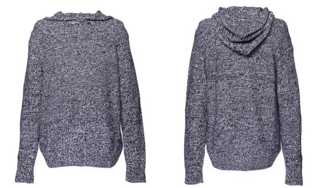 　T by ALEXANDER WANG KNIT HOODIE　(ステージ限定） 2万6250円（MEN’S)