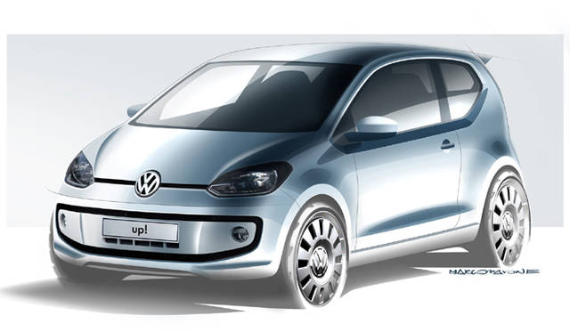 <strong>Volkswagen up!｜フォルクスワーゲン アップ！</strong>　デザインスケッチ