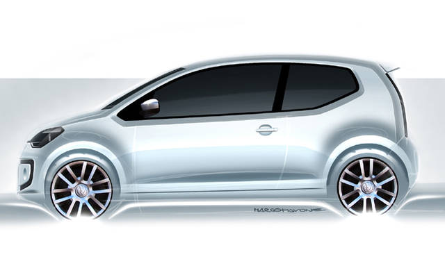 <strong>Volkswagen up!｜フォルクスワーゲン アップ！</strong>　デザインスケッチ