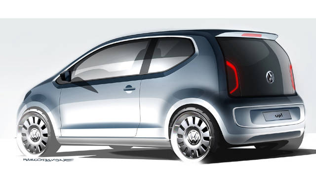 <strong>Volkswagen up!｜フォルクスワーゲン アップ！</strong>　デザインスケッチ