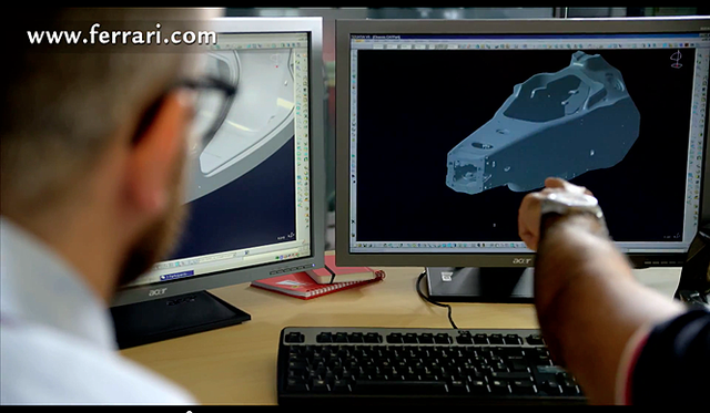 <strong>Ferrari Carbon Composite Chassis｜フェラーリ カーボンコンポジットシャシー</strong>