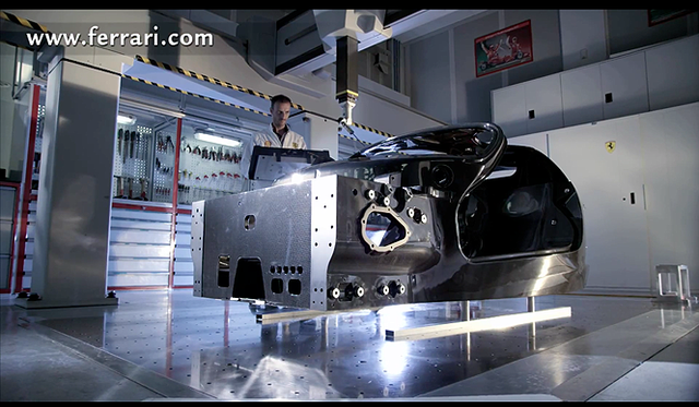 <strong>Ferrari Carbon Composite Chassis｜フェラーリ カーボンコンポジットシャシー</strong>