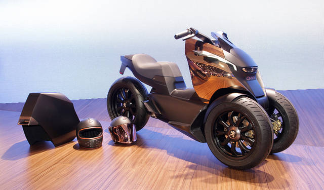 　<br />「ONIX」の名を冠するプジョーデザインのコンセプトバイク