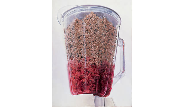 <strong>ART｜「会田誠展：天才でごめんなさい」</strong>　会田誠「ジューサーミキサー」（2001年）アクリル絵具、キャンバス　290×210.5 cm　高橋コレクション蔵、東京　Courtesy: Mizuma Art Gallery