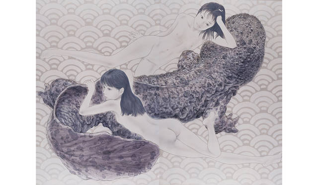 <strong>ART｜「会田誠展：天才でごめんなさい」</strong>　会田誠「大山椒魚」（2003年）アクリル絵具、パネル　314×420 cm　高橋コレクション蔵、東京　Courtesy: Mizuma Art Gallery