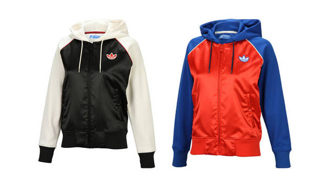 　adidas Originals for RODEO CROWNS　RC SOUVENIRE JKT 各1万3440円<br>問い合わせ<br />アディダスグループお客様窓口<br />0120-810-654（土日祝除く、9:30～18:00）<br />RODEO CROWNS（バロックジャパンリミテッド）<br />Tel. 03-6730-9191（土日祝除く、10:00～18:00）
